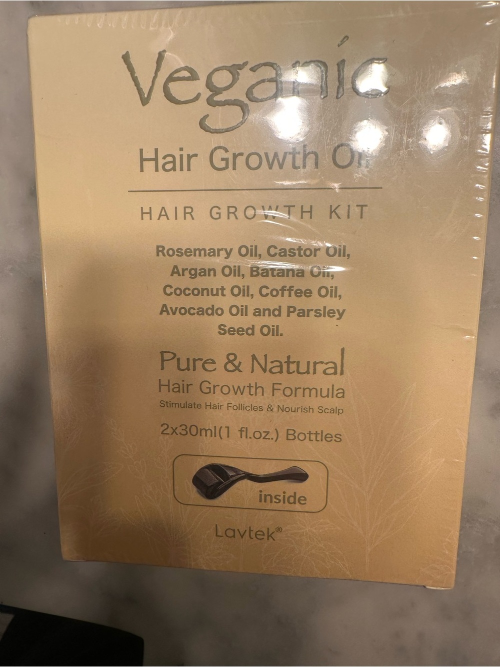 Lavtek Veganic Hair Growth Oil Kit
